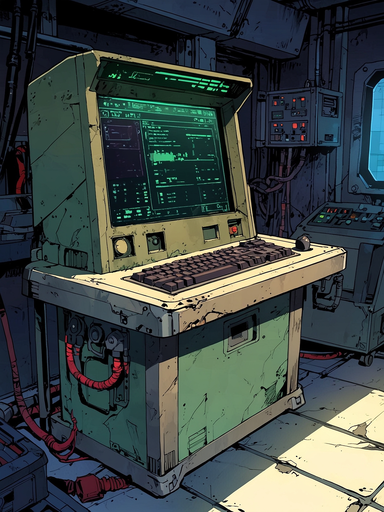 After a short survey of the med bay, you come across an intact terminal which could help you glean additional insight on the ship’s condition. Your fingers move on their own accord as you punch in passwords, and clearance keys to access the information.