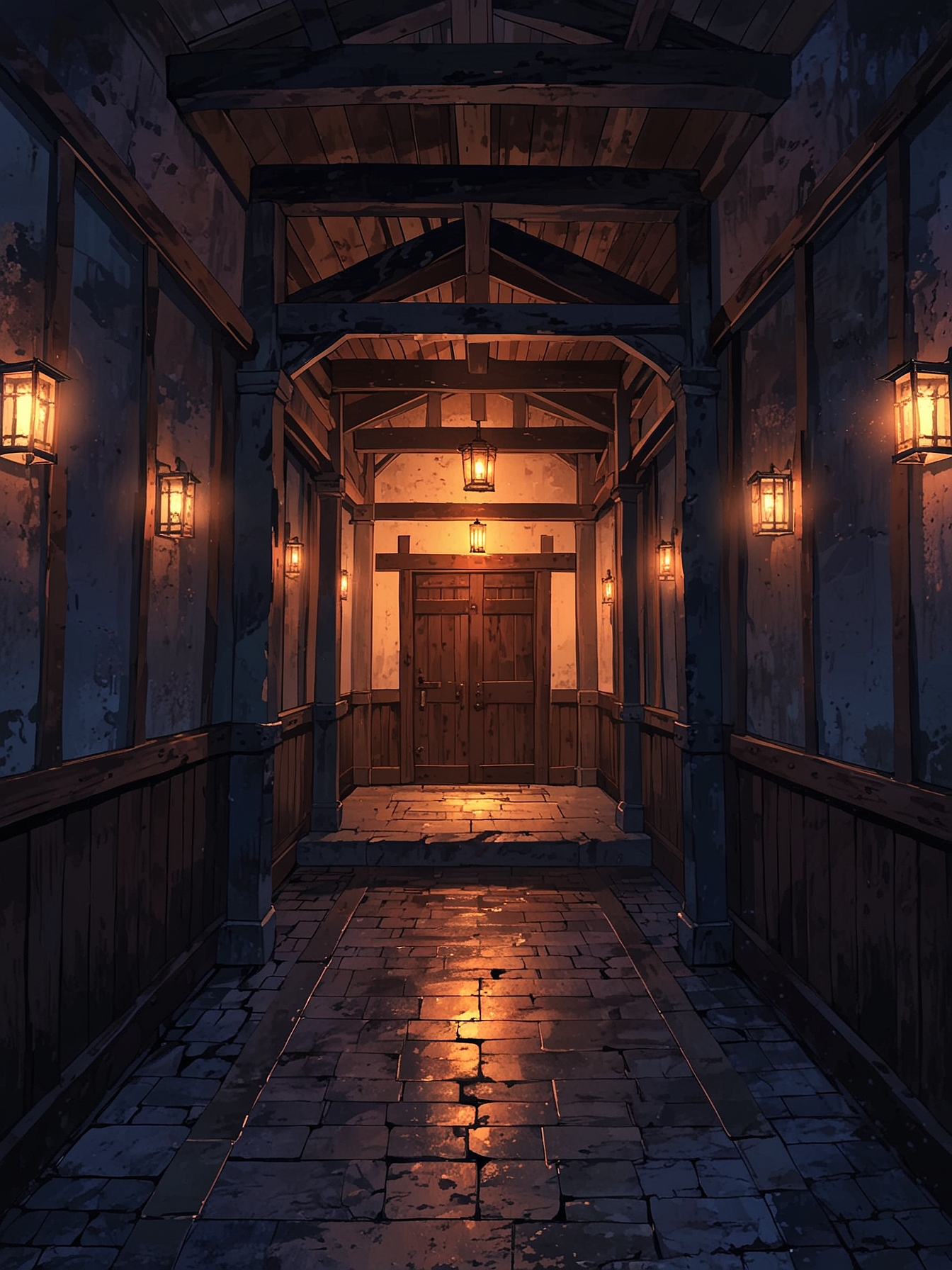 You make your way through the corridors of the academy. Some folks eye you inquisitively, yet they leave you alone to explore. Eventually, you find the door to the professor's office on the third floor. It is locked but not magically sealed.