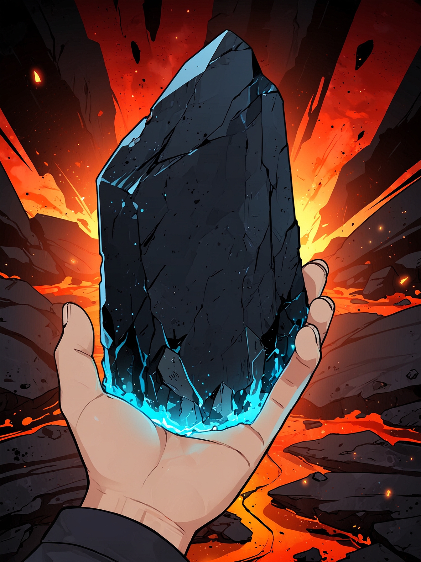 You reach for the Purestone and take it into your hands. Its dark aura pulses with intense energy. You can't help but feel a mix of power and responsibility. This artifact has an immense power. One that can change Ayonia forever. But what exactly is it?