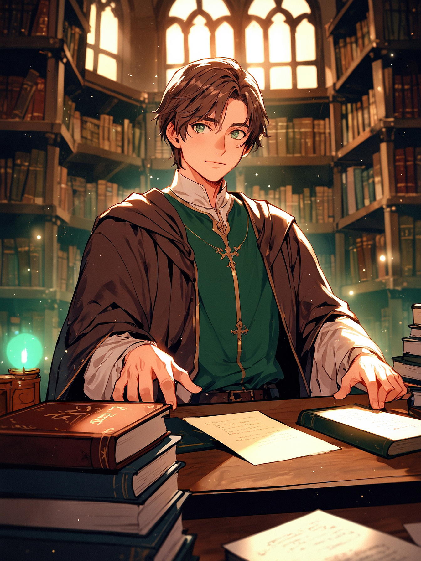 Welcome, traveler. I am Marcel Duval, an Archivist. How may I assist you today? The White Purestone, you say? That is an artifact I haven't heard in quite some time. We don't have many books regarding the subject.