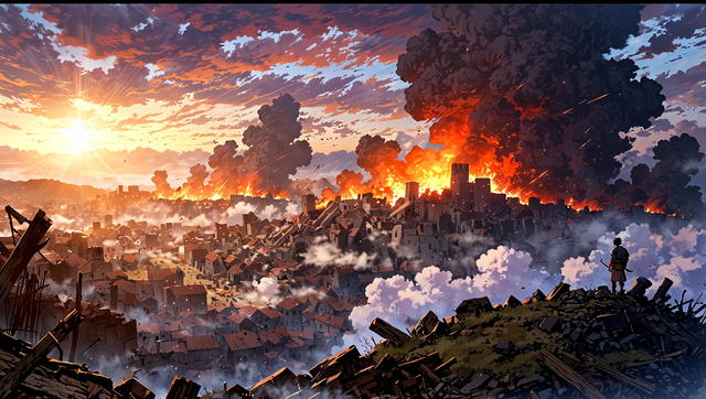 You take a look at the aftermath of the battle and see a city in ruins. Yet, you know that the people of Ayonia, many of whom you have already met in your long journey, will prosper again. With your help, as the Champion of Adellum, life will begin anew. All will be well. 