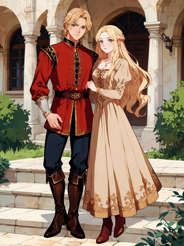 Welcome, your majesty! We are Cedric and Elara, leaders of the Merchants' Guild here in Royston. It is a pleasure to make your acquaintance. Our doors are always open to you, if the need arises for an extended helping hand. 