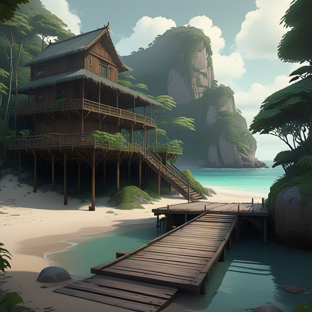 Landing on the Shrouded Isle