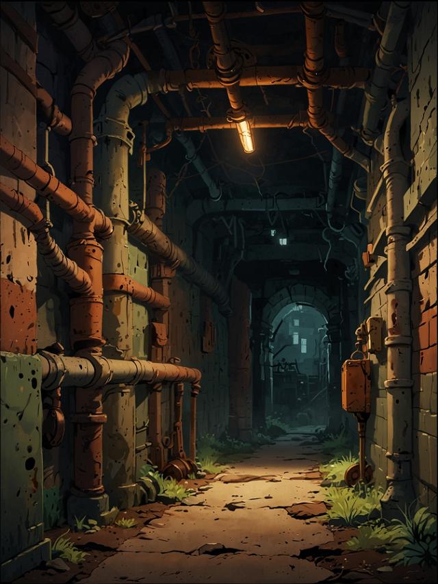 You decide to search for a key to unlock the heavy metal door. You, Sophie, and David scour the surrounding area, looking behind old equipment and inside rusted lockers. After a tense search, David finds a small key hidden under a dusty toolbox.