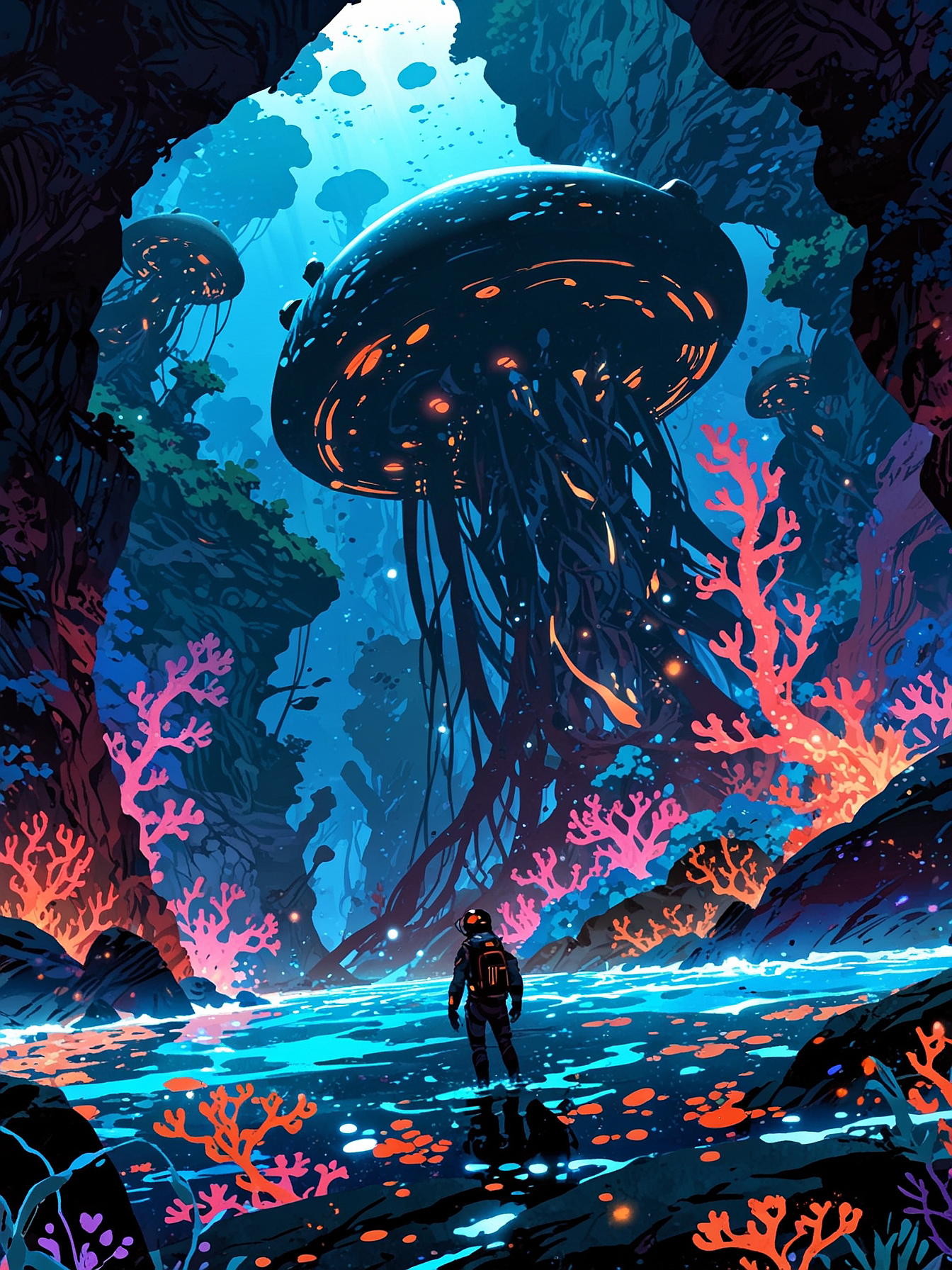 You reach out with your thoughts, trying to communicate with the Shroomish. The creature feels a familiar presence upon you and the colony's wisdom flows through Draw towards you. Their presence is overwhelming yet comforting. Destruction is part of the cycle. You receive strength to let it go.