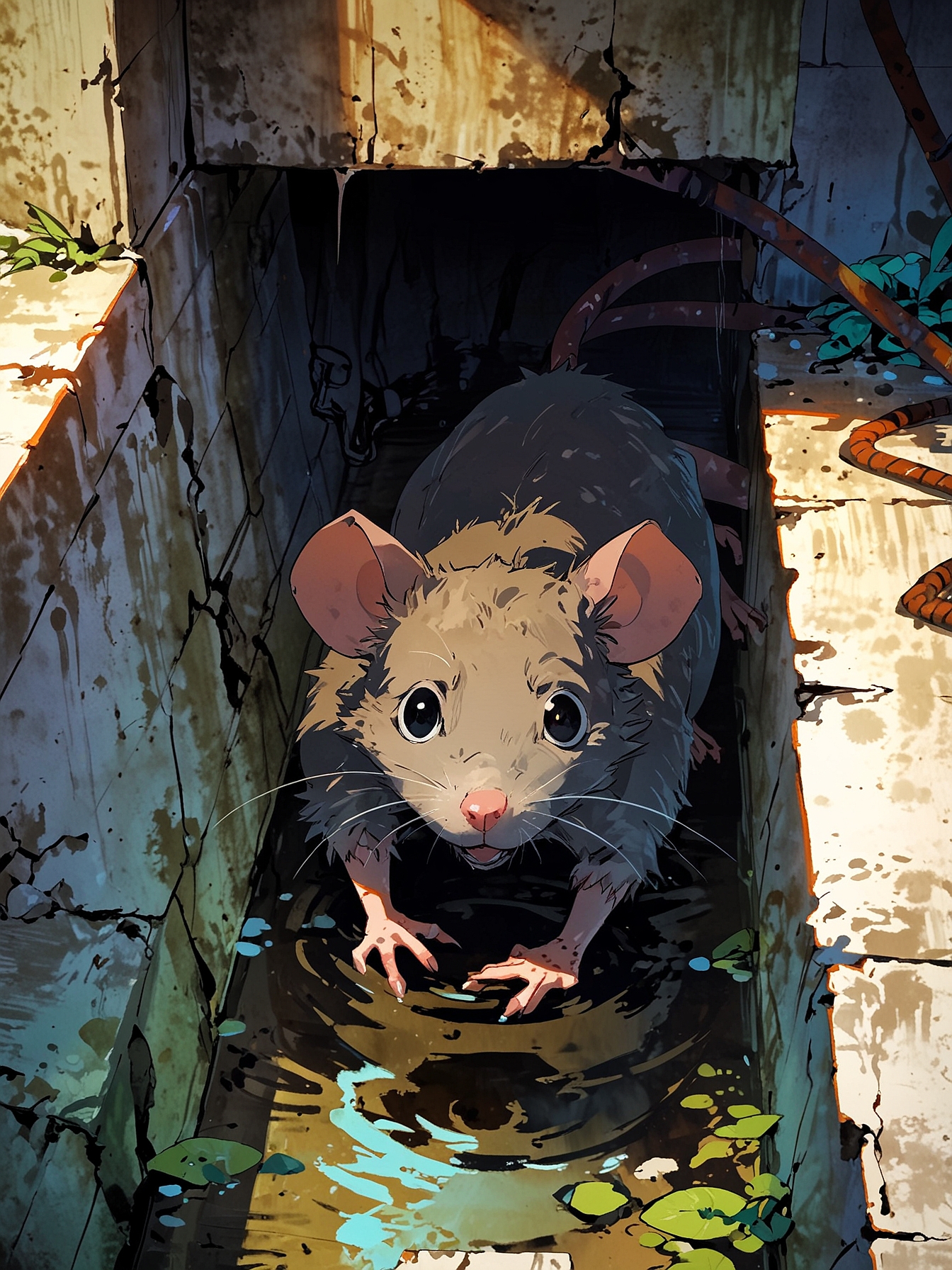 You drink the potion, feeling a strange sensation. In a few hours, you transform into a rat and find yourself in the sewers of Elmsworth. The villagers, unaware of your fate, believe you abandoned your quest.