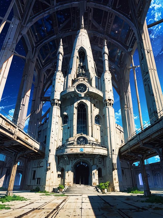 Shadows of the Space Cathedral